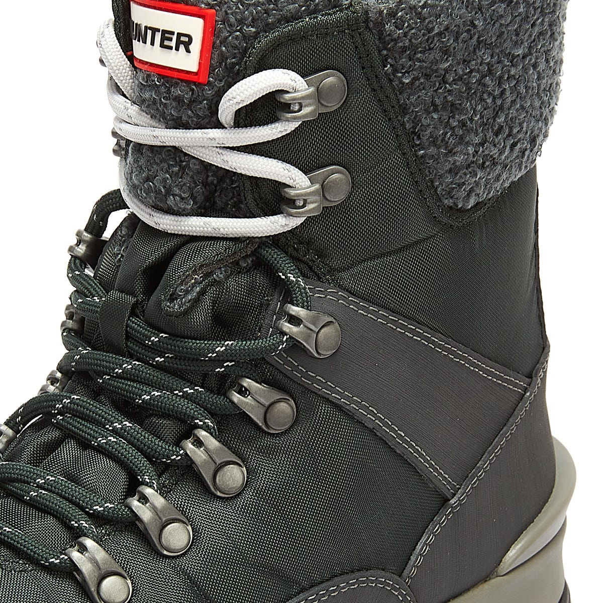Hunter Commando Womens Navy Boots