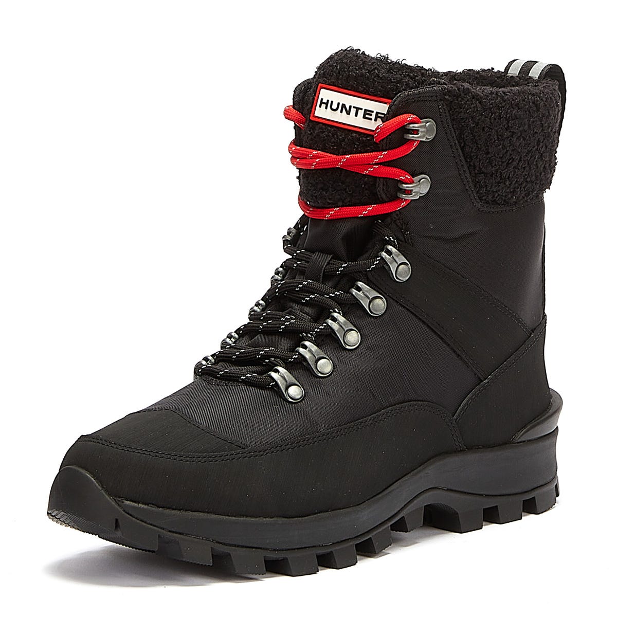 Hunter Commando Womens Black Boots