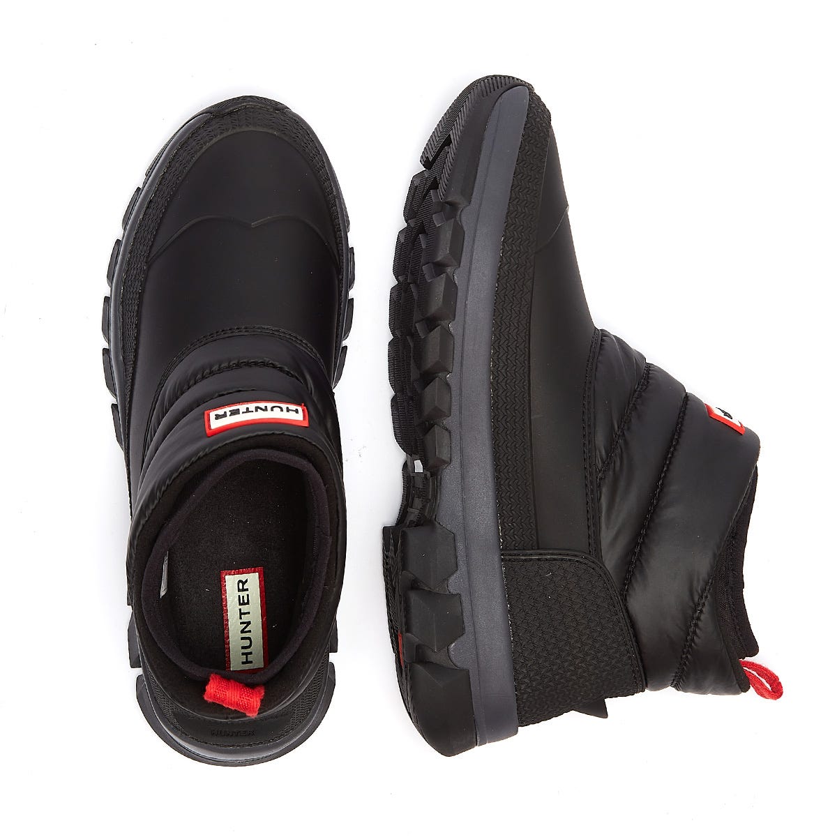 Hunter Original Insulated Snowboot Ankle Womens Black Boots
