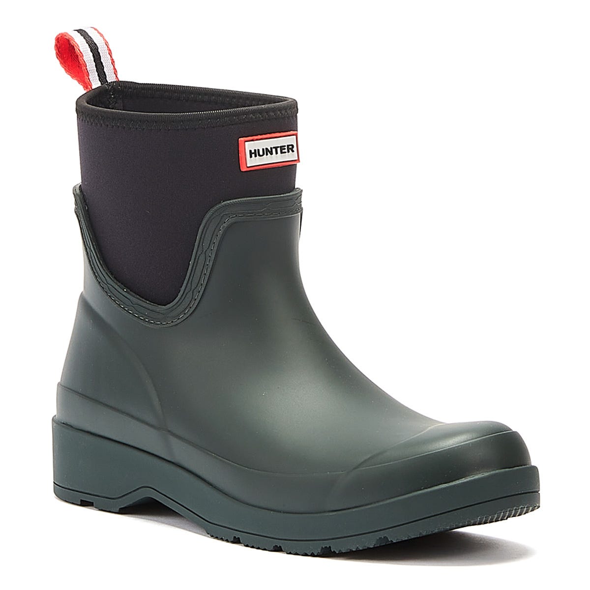 Hunter Play Synthetic Short Womens Arctic Moss Boots