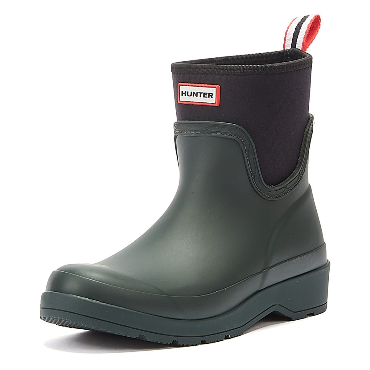Hunter Play Synthetic Short Womens Arctic Moss Boots