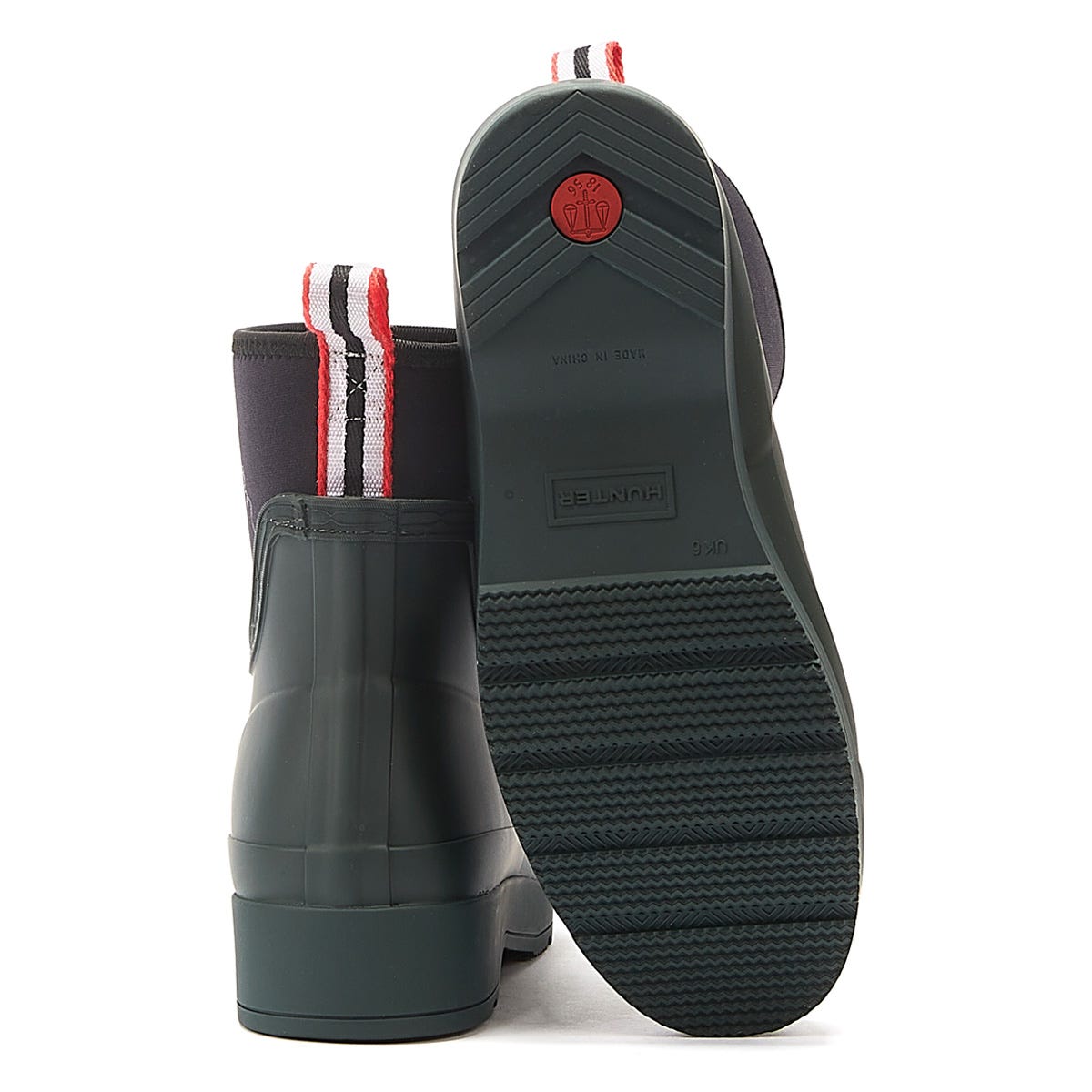 Hunter Play Synthetic Short Womens Arctic Moss Boots