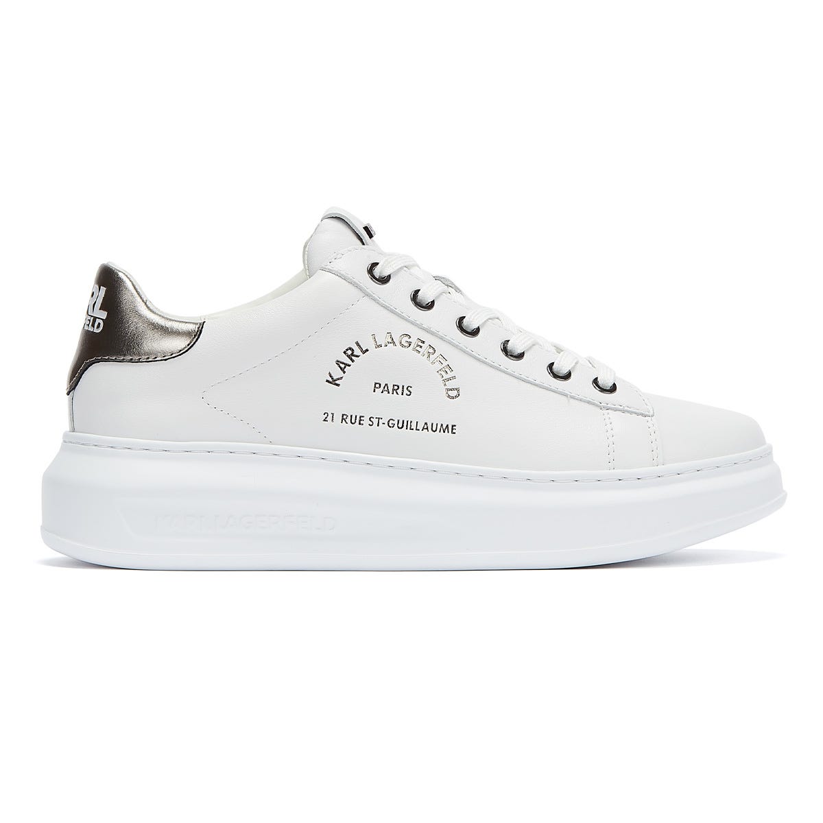 Karl Lagerfeld Kapri Maison Karl Womens White Trainers