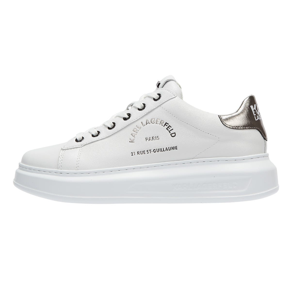 Karl Lagerfeld Kapri Maison Karl Womens White Trainers