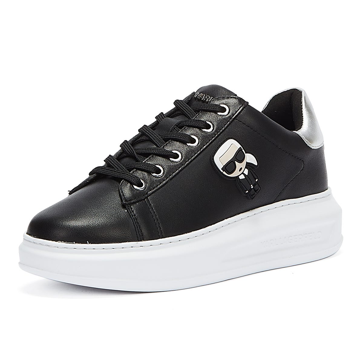 Karl Lagerfeld Kapri Karl Ikonic Baskets noires pour femmes