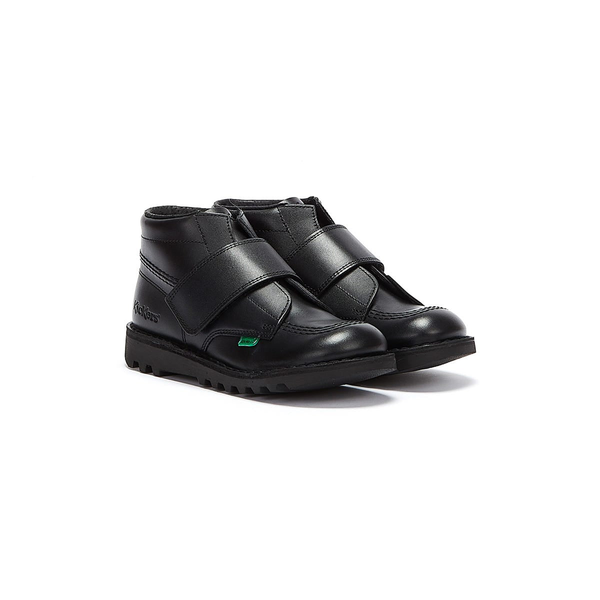 Kickers Infant Kick Kilo noir Bottes en cuir