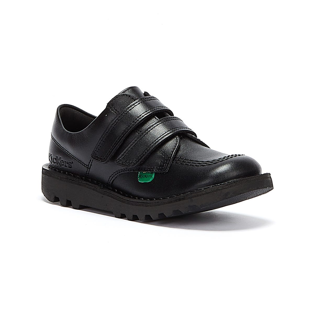 Kickers Junior Kick Lo Velcro Noir