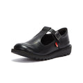 Kickers Kick T Junior Chaussures en cuir noir