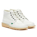 Kickers Kick Hi Bottes en cuir blanc
