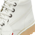 Kickers Kick Hi Bottes en cuir blanc
