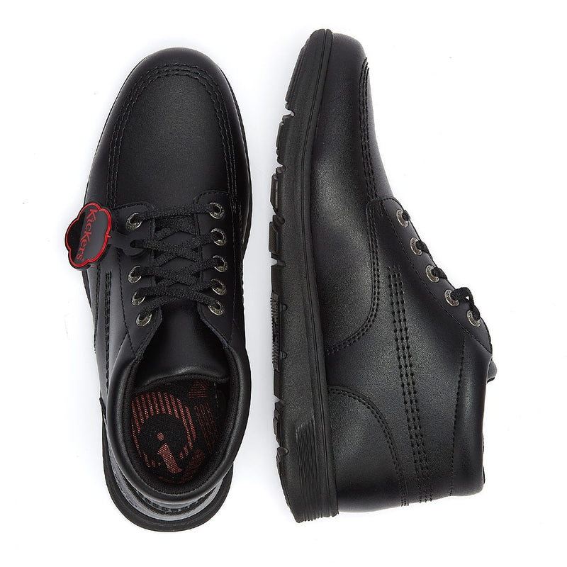 Kickers Kelland Lace Hi Bottes en cuir noir