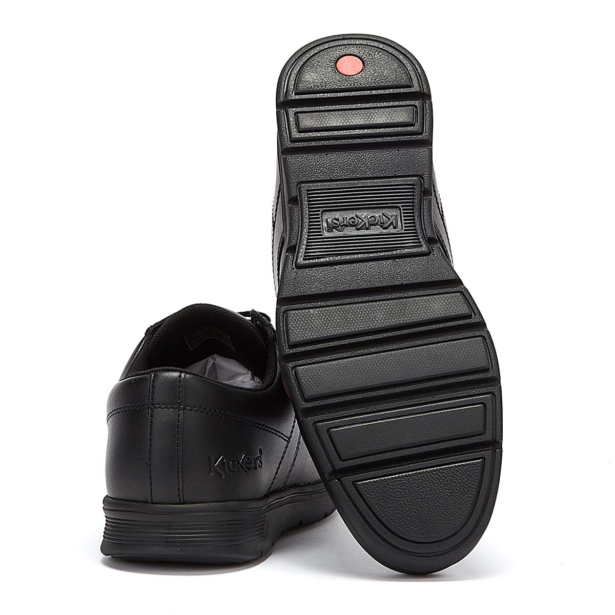 Kickers Kelland Lace Lo Chaussures en cuir noir