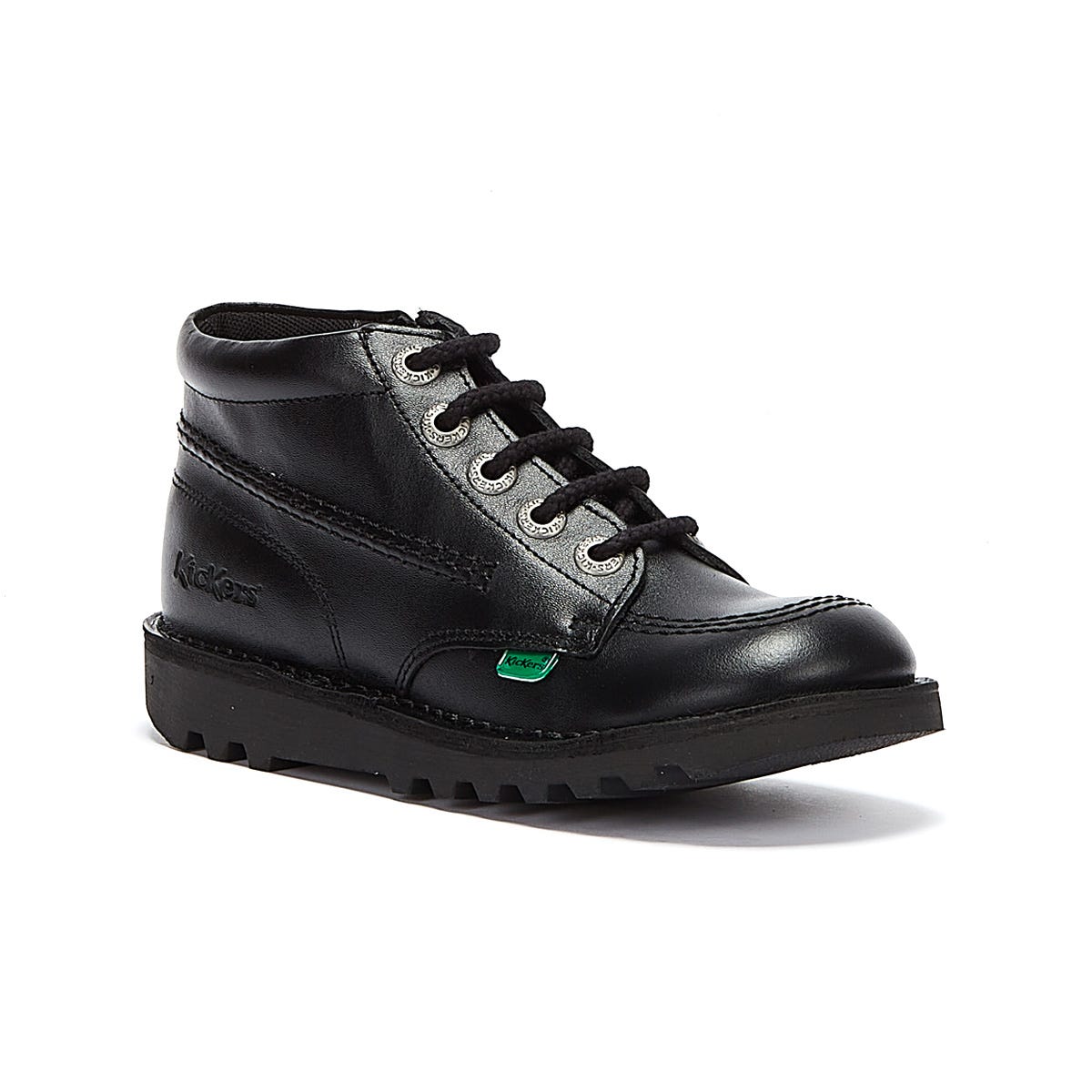 Bottes Kickers Kick Hi Zip Junior noires