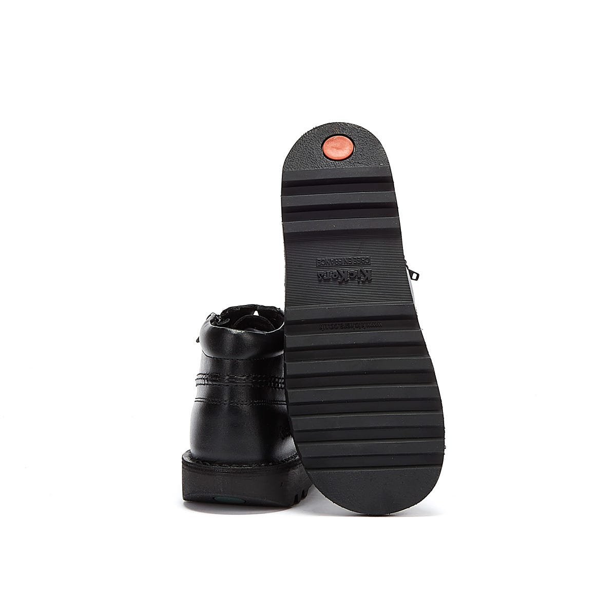 Bottes Kickers Kick Hi Zip Junior noires