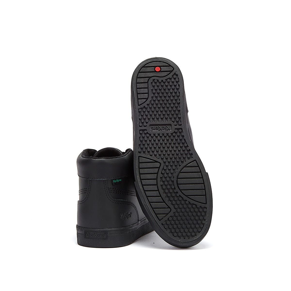 Kickers Tovni Hi Youth Black Shoes