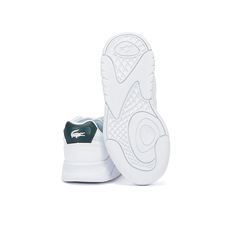 Lacoste Game Advance 0722 1 Junior White / Dark Green Trainers