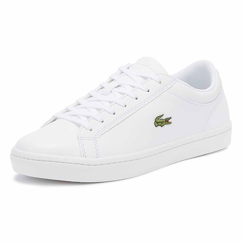 Lacoste Straightset BL 1 Mens White Trainers