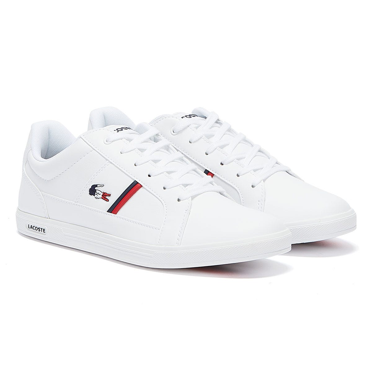 Lacoste Europa Tri 1 Mens White Trainers