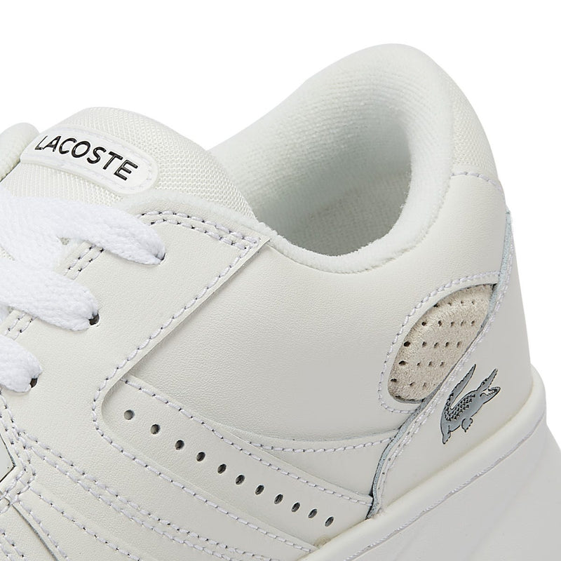 Lacoste L005 222 2 SMA Mens White Trainers