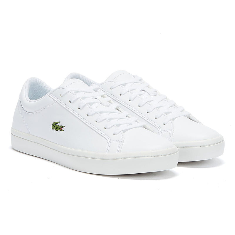 Lacoste Straightset BL 1 Mens White Trainers