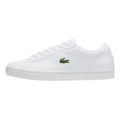 Lacoste Straightset BL 1 Mens White Trainers