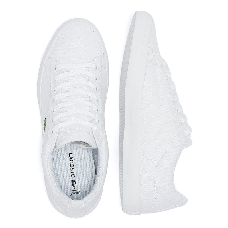 Lacoste Mens White Lerond BL 2 CAM Trainers