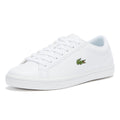 Lacoste Womens White Straightset BL1 SPW Trainers