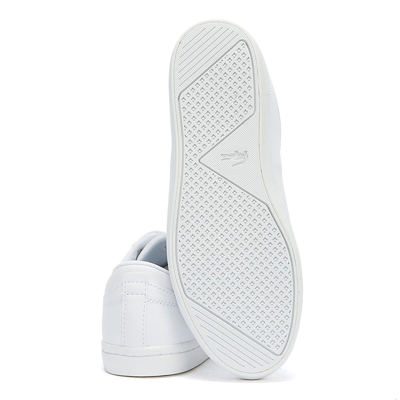 Lacoste Womens White Straightset BL1 SPW Trainers