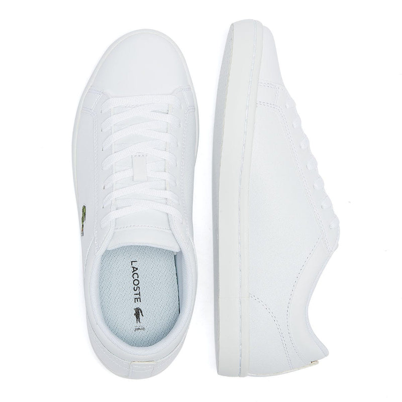 Lacoste Womens White Straightset BL1 SPW Trainers