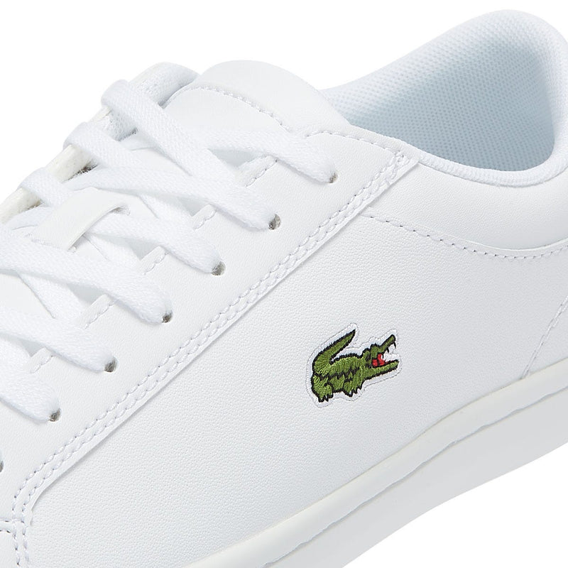 Lacoste Womens White Straightset BL1 SPW Trainers