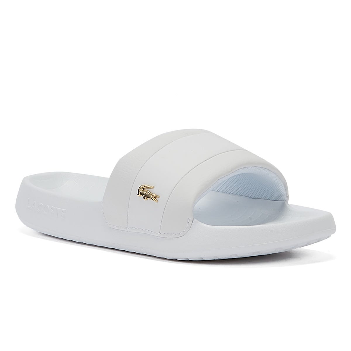 Lacoste Serve Hybrid Womens Slides blanc/blanc