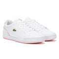 Lacoste Challenge 721 1 Womens Blanc / Rose Clair Trainers