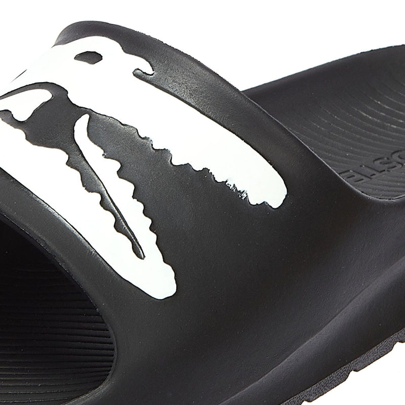 Lacoste Croco 2.0 721 1 Womens Black / White Slides