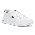 Lacoste Game Advance 721 2 Mens White / Navy / Red Trainers
