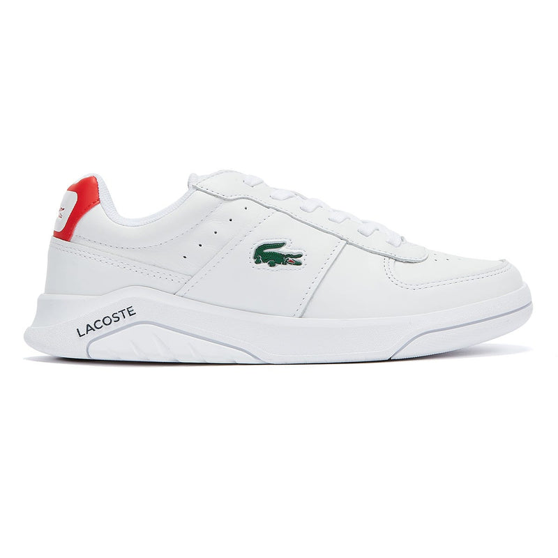 Lacoste Game Advance 721 2 Mens White / Navy / Red Trainers