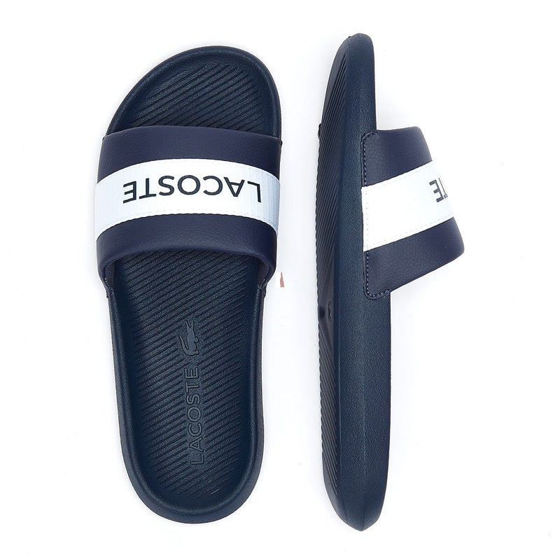Lacoste Croc Slide Mens Navy Sandal