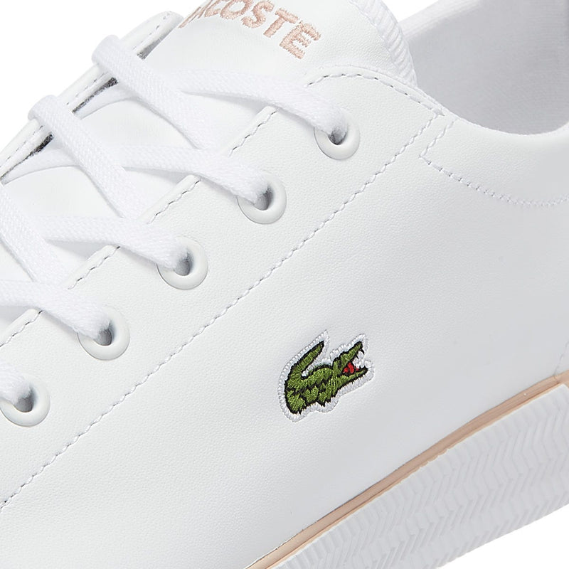 Lacoste GripShot Womens White / Light Pink Trainers