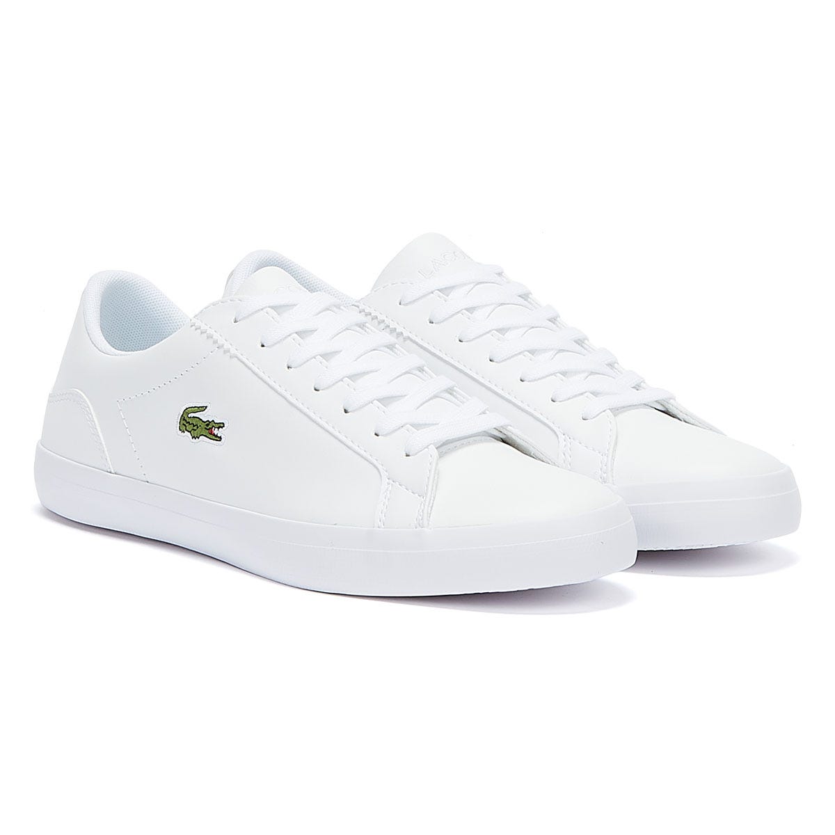 Lacoste Mens White Lerond BL1 CAM Trainers
