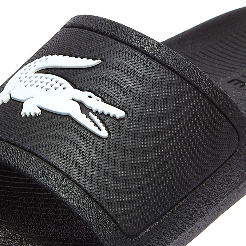 Lacoste Croco 119 1 Mens Black / White Slides