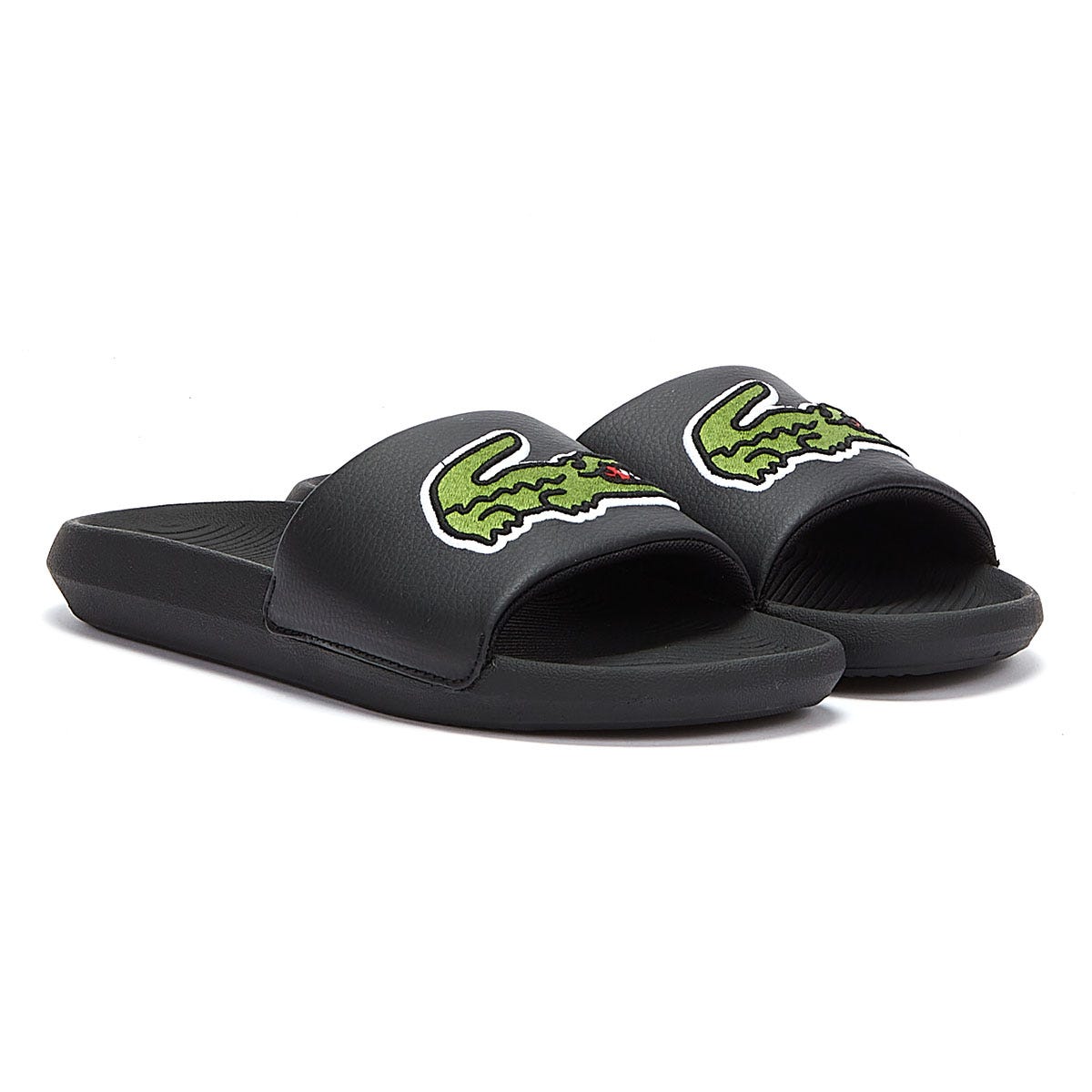 Lacoste Croco 319 4 Mens Black Slides