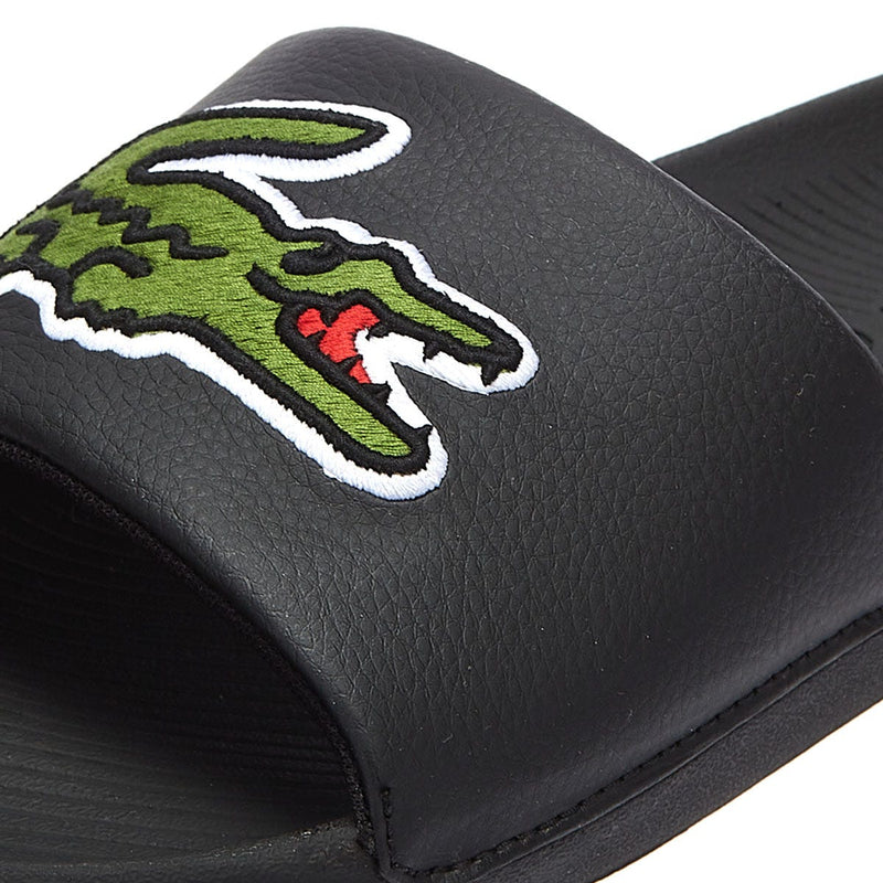 Lacoste Croco 319 4 Mens Black Slides