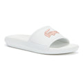 Lacoste Croco 119 3 Womens White / Pink Slides