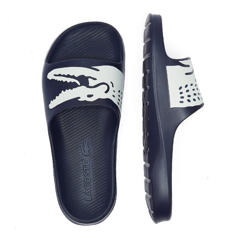 Lacoste Croco 2.0 721 2 Mens Navy / White Slides