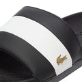 Lacoste Croco Slide 120 3 Womens Black / White Slides