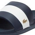 Lacoste Croco Slide 120 3 Mens Navy / White Slides