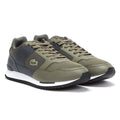 Lacoste Partner Piste Mens Khaki Trainers