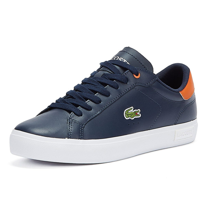 Lacoste Powercourt Mens Navy Trainers