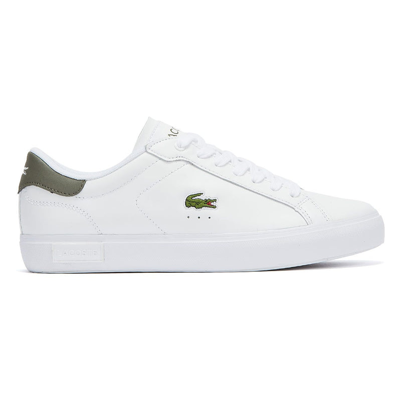 Lacoste Powercourt Mens White Trainers