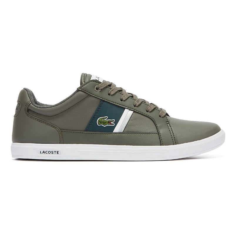 Lacoste Europa Mens Khaki Trainers