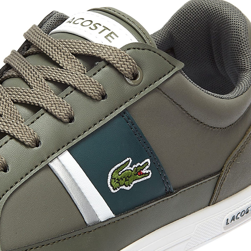 Lacoste Europa Mens Khaki Trainers